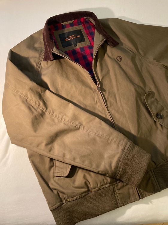 ben sherman waxed harrington