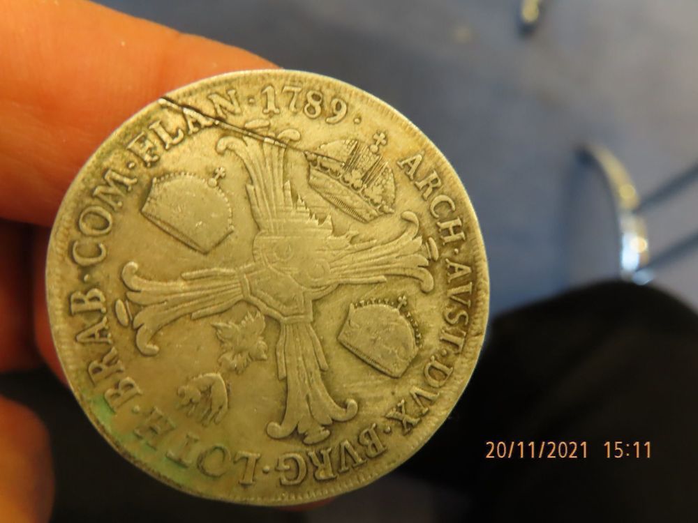 1789 Münze Alter Maria Theresia Taler 1