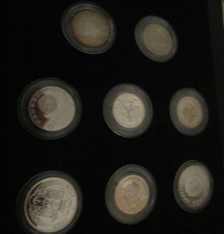 8 x Olympia Münzen 1988 (4) 1