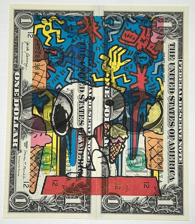 DEATH NYC:Snoopy&Keith Haring auf$Selten 1