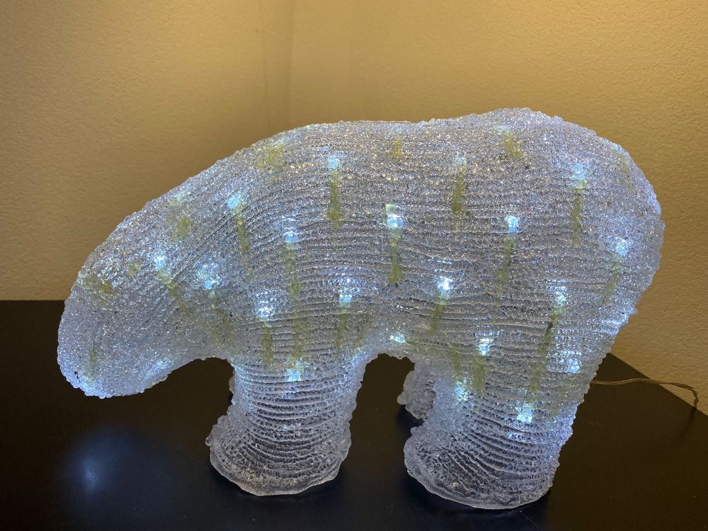 Ours polaire lumineux à LED déco Noël Kaufen auf Ricardo
