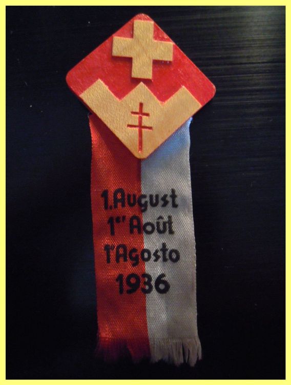 1. August Abzeichen, Jahrgang 1936 Kaufen auf Ricardo