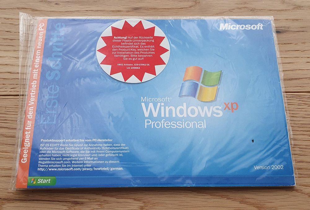 Microsoft Windows XP Professional 1