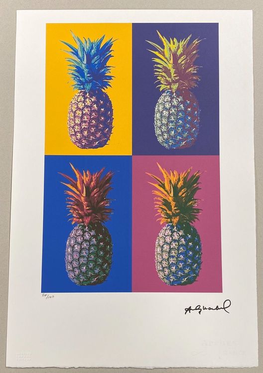 Andy Warhol « Ananas » 1