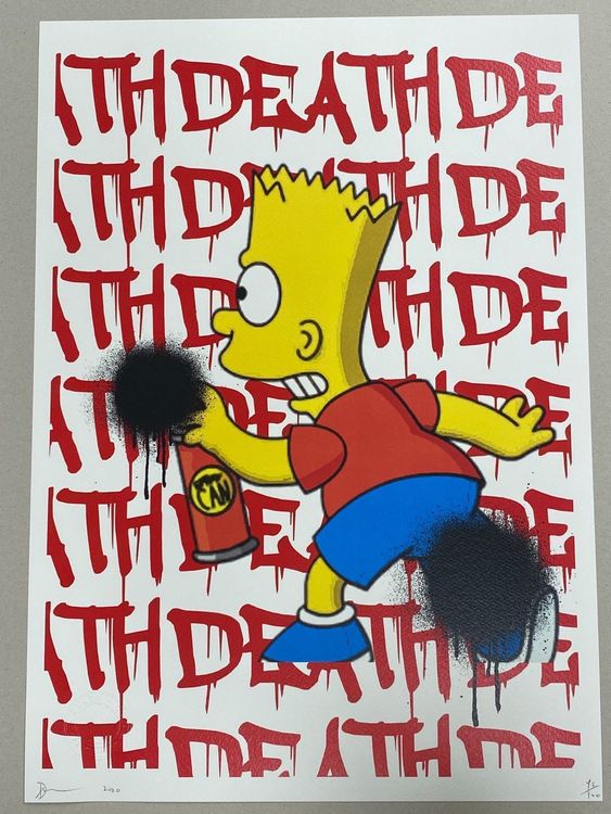 DEATH NYC « Simpson with Spray » 76/100 1