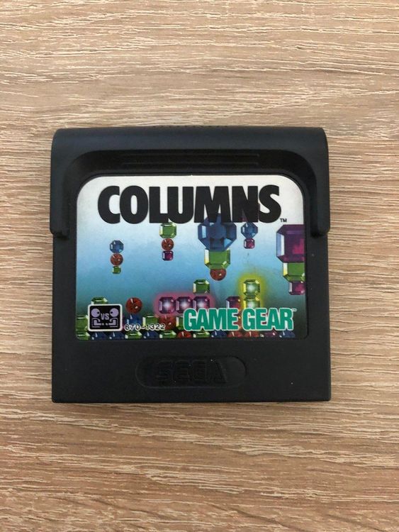 COLUMNS - SEGA GAME GEAR - cartouche et notice