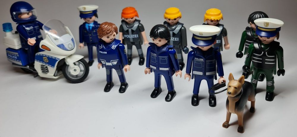 Playmobil Polizeifiguren Polizei 