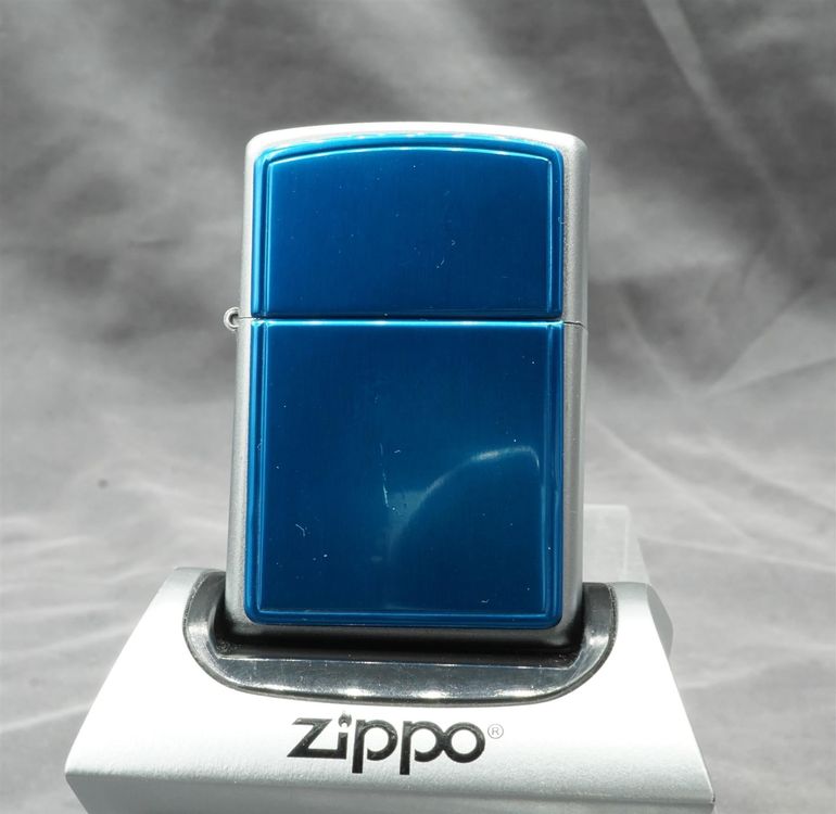 ZIPPO® Blue Plate Aluminium 2006 GEZ Kaufen auf Ricardo