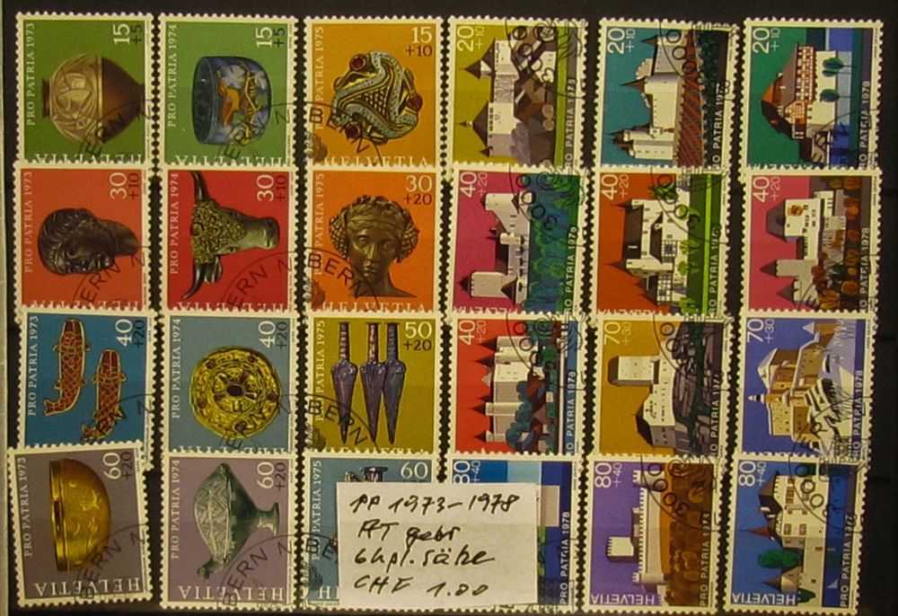 Pro Patria 19731978 gebraucht Kaufen auf Ricardo