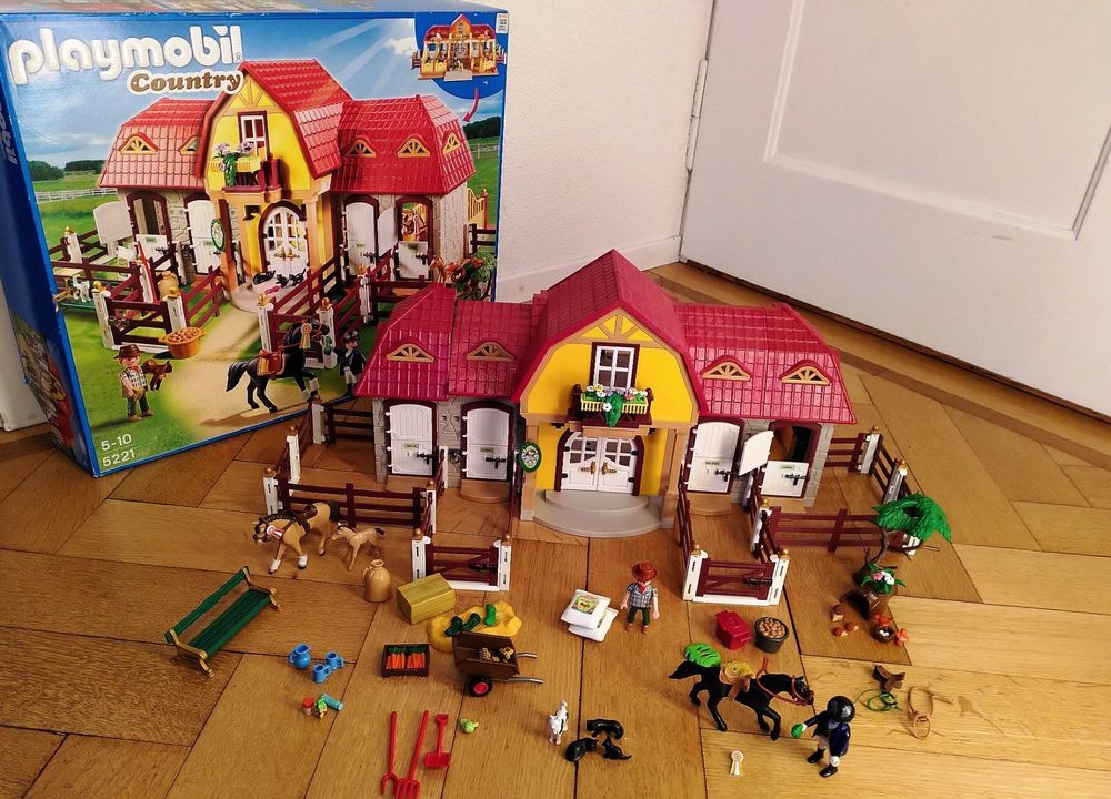 Playmobil Country 5221 Großer Reiterhof | Kaufen auf Ricardo