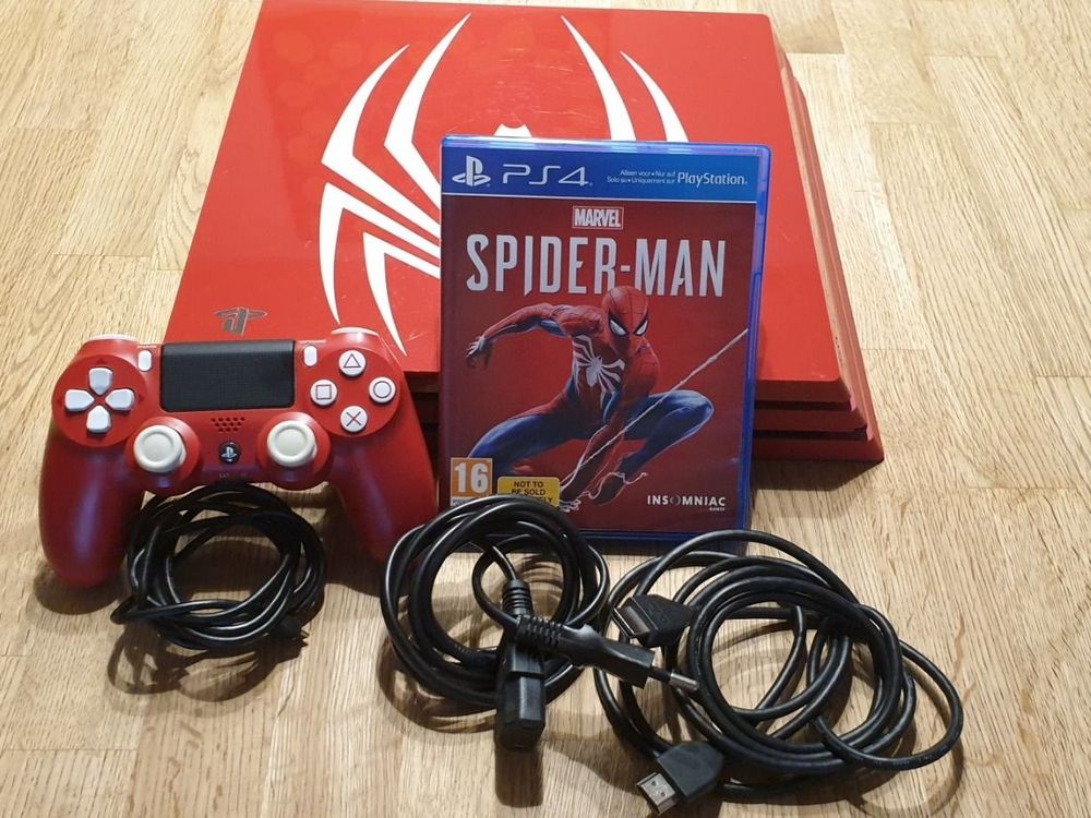 PS4 Pro Spiderman Edition 1TB Kaufen auf Ricardo