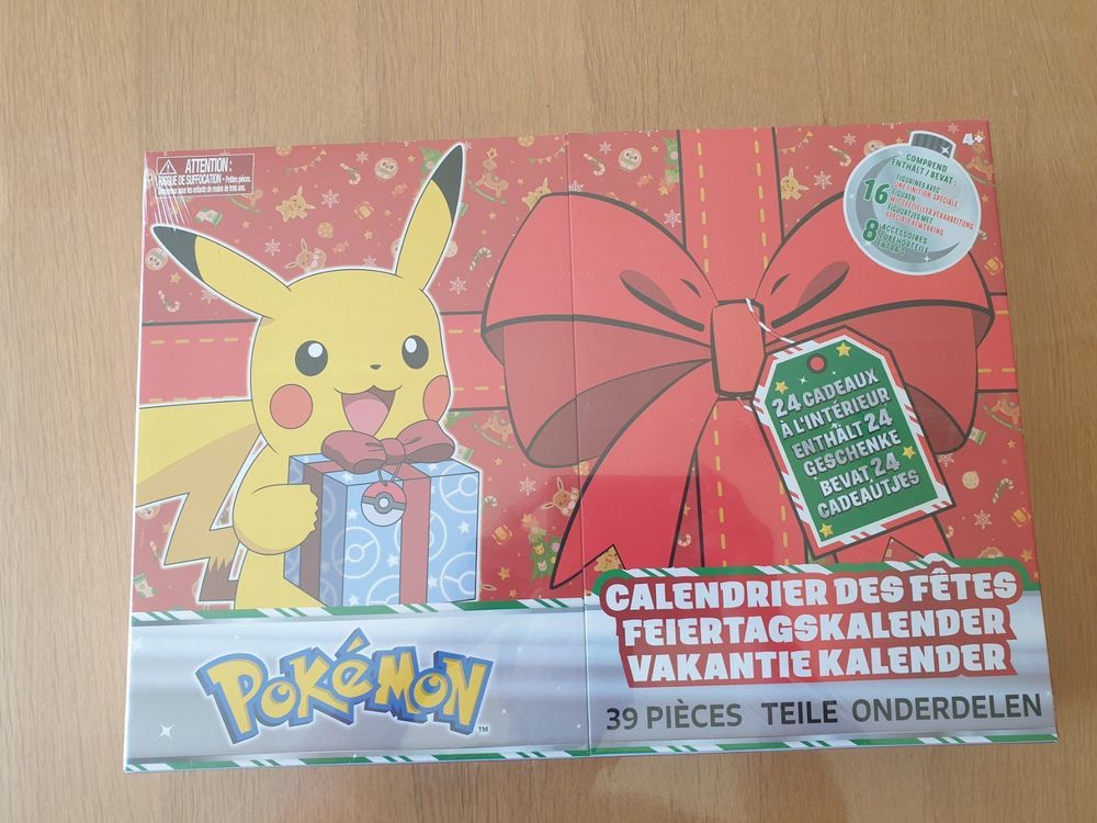 Calendrier Noel Pokemon 