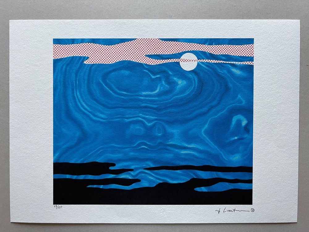 Roy Lichtenstein “Moonscape“ 1