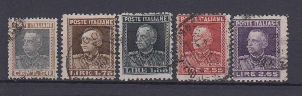 Italien 1927/29: Emanuel III 1