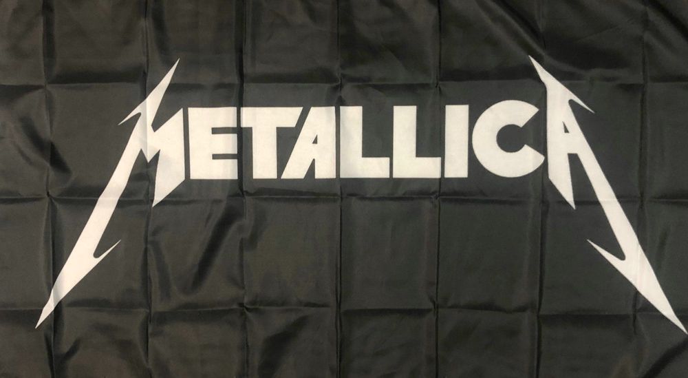 Metallica Fahne James Hetfield 150 x 90 1