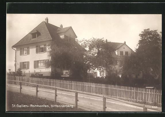 St. Gallen-Rotmonten, Häuser am Girtann 1