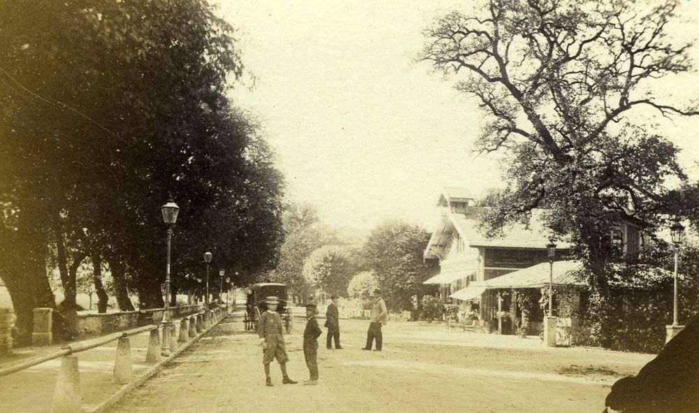 Interlaken altes Foto ca. 1890 1