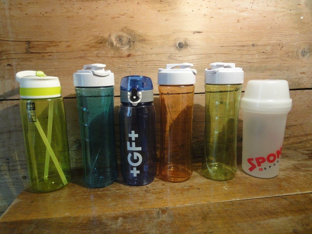 Sport-Trinkflaschen & Shaker 6 Stück 1