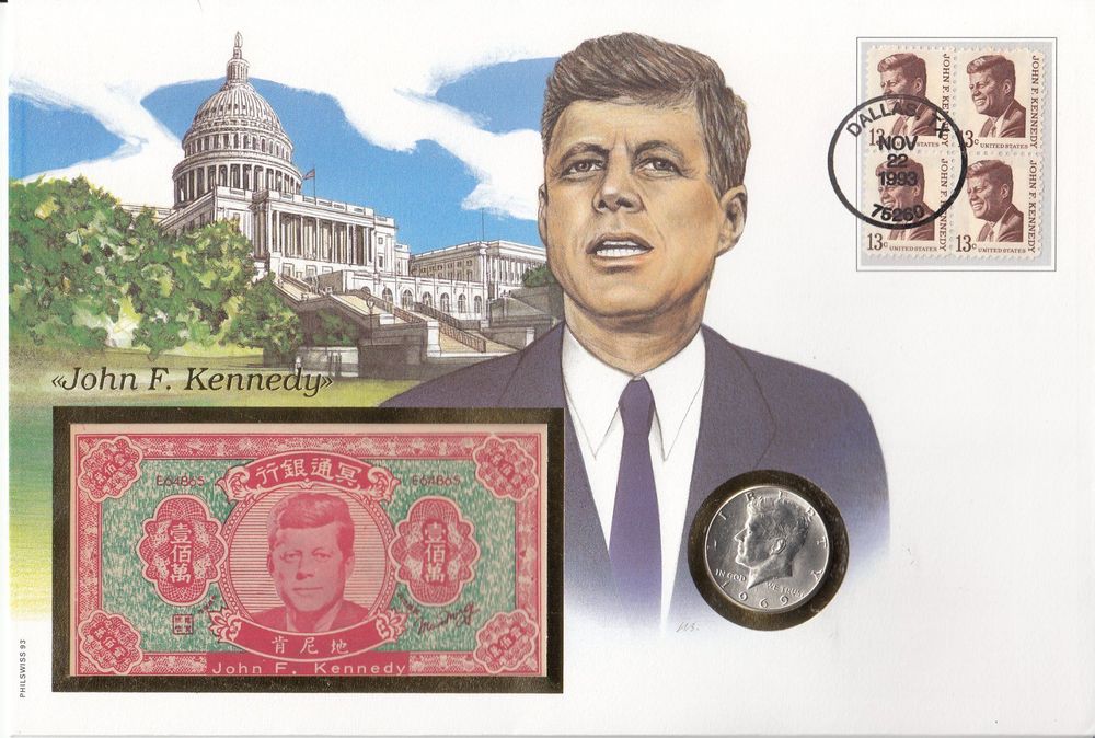 Münzbrief - John F. Kennedy 1