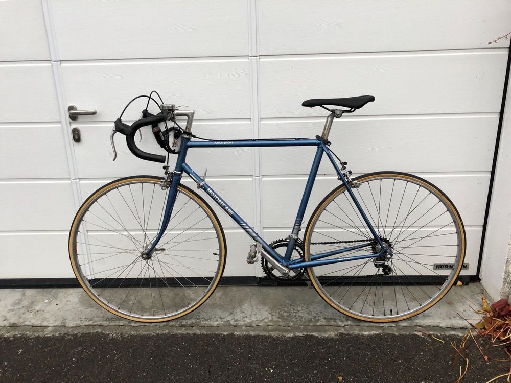 Vélo De Route Vintage Motobecane C2R 1977 - Cadre Acier 56cm, 10 Vitesses, Made In France