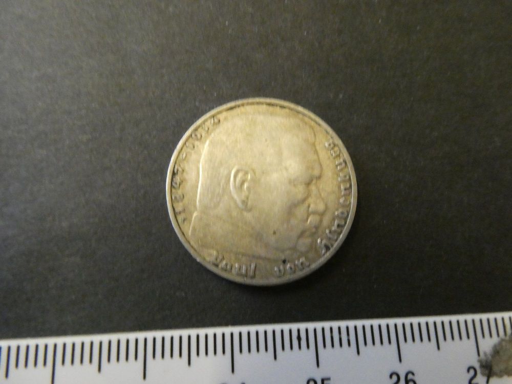 Dt. Reich 1937 F, 2 Reichsmark - Silber 1