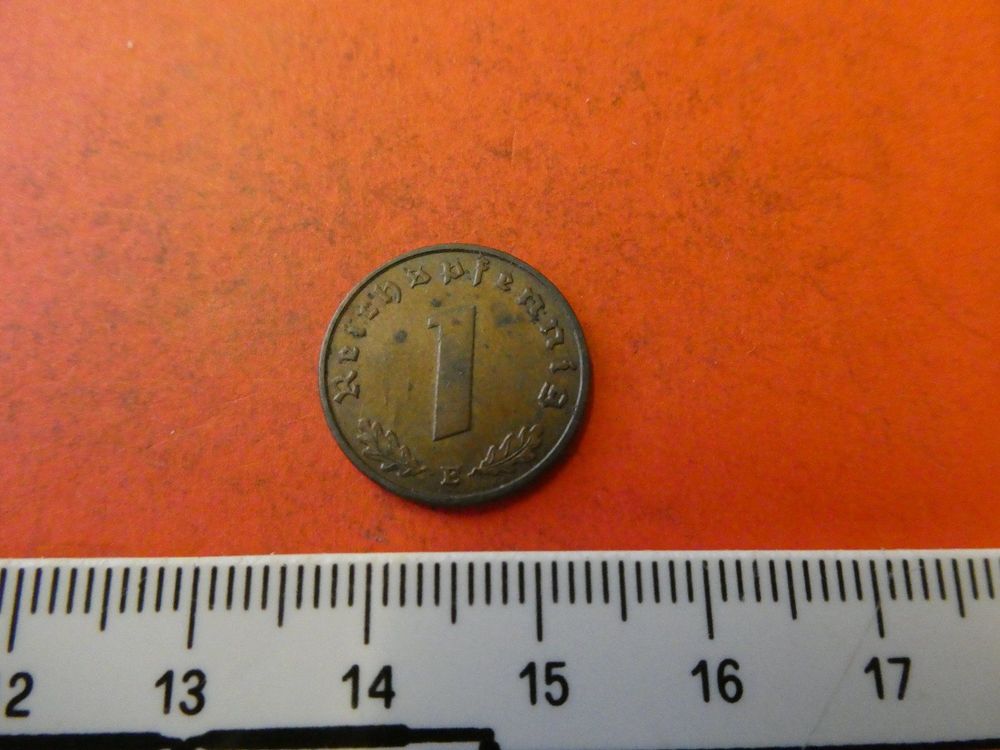 Dt. Reich 1938 E, 1 Reichspfennig 1