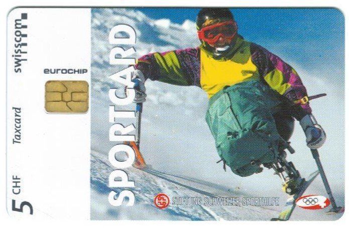 Taxcard Chip-1628 Behindertensport ungeb 1