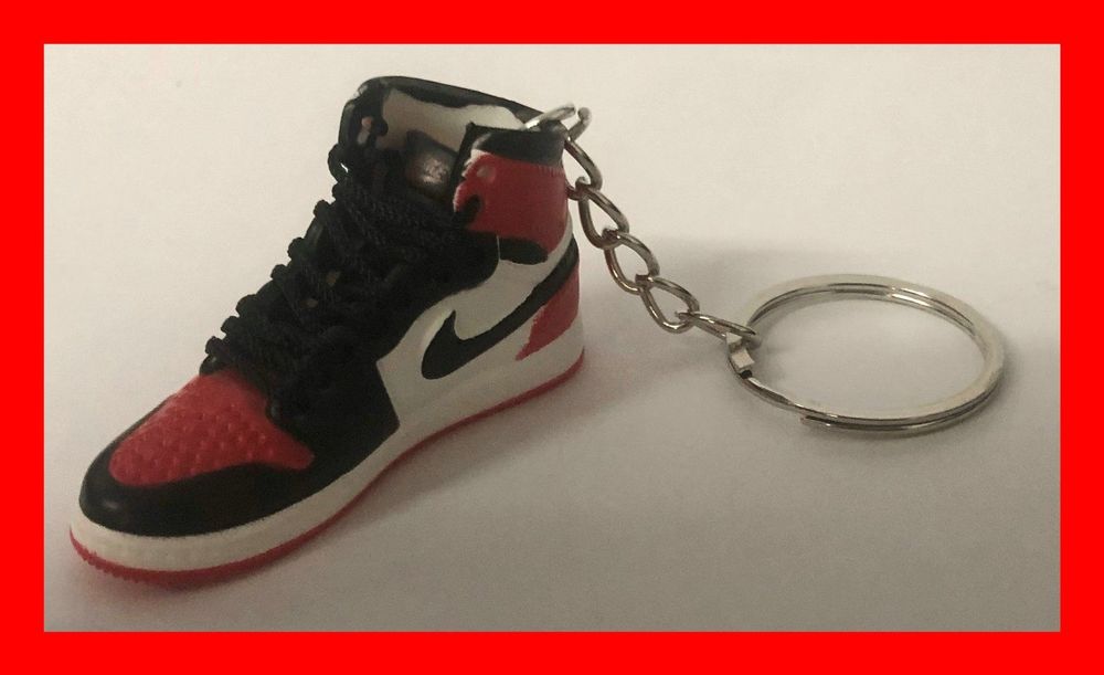 Nike Air Jordan 1 Schlüsselanhänger Rot 1