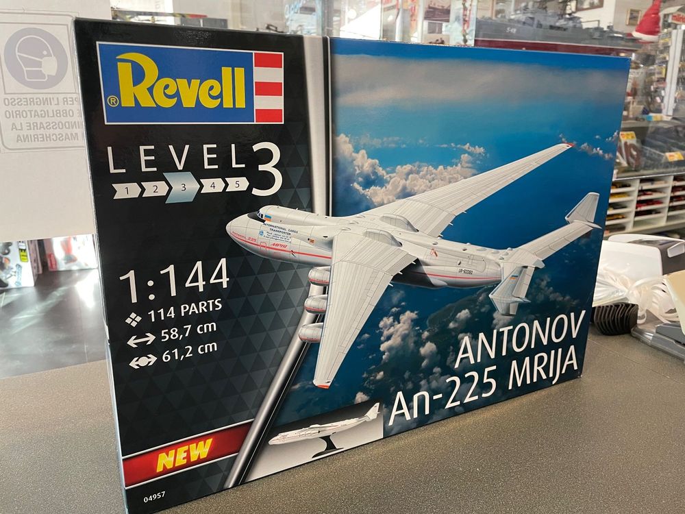 Revell 04957-1/144 Antonov AN-225 Mrija New 