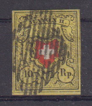 Schweiz 1850: RAYON II - Befund 1
