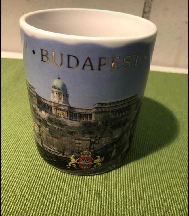 Kaffeetasse „Ungarn“ / Budapest 1