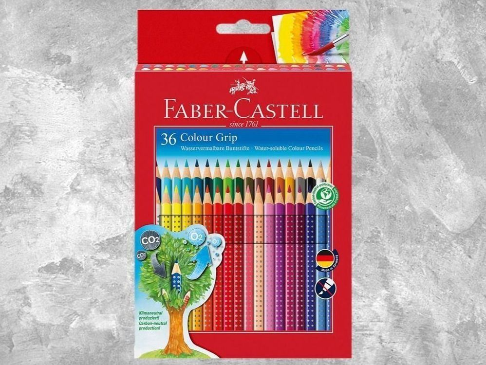 Faber Castell 36Stk. Colour Grip Karton 1