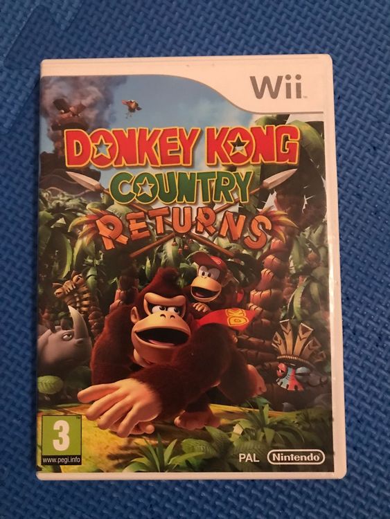 donkey kong country returns wii contrls