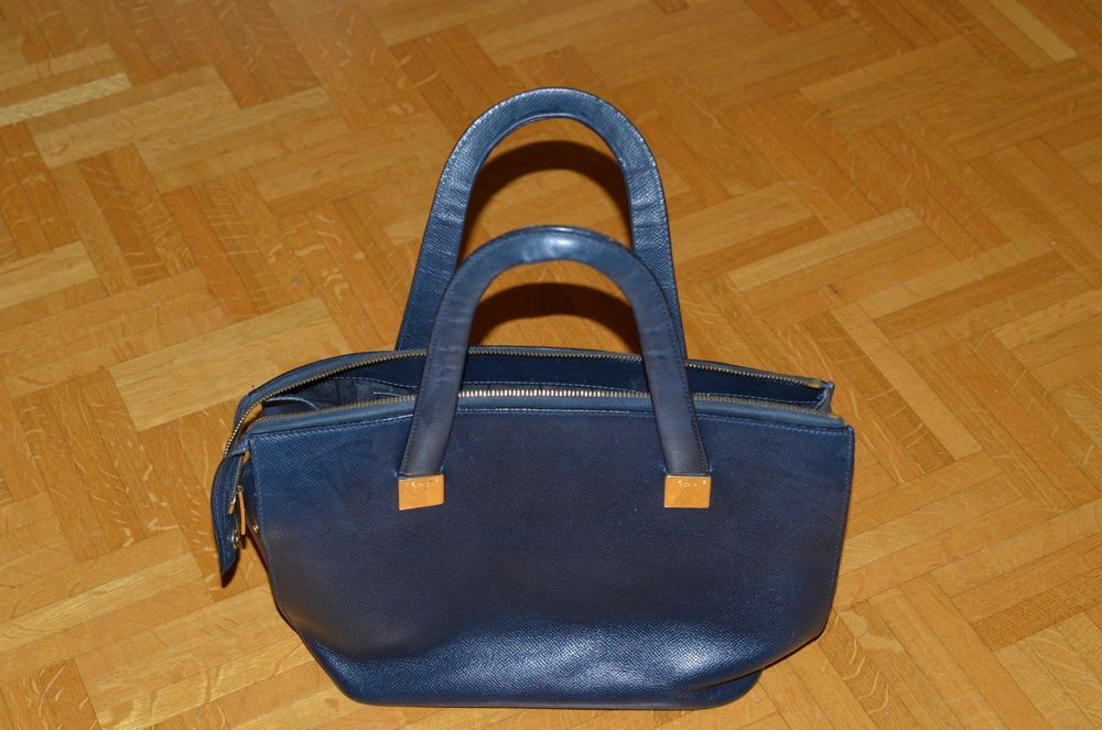 Sac C?�line Paris Vintage bleu marine 1.- | Kaufen auf Ricardo