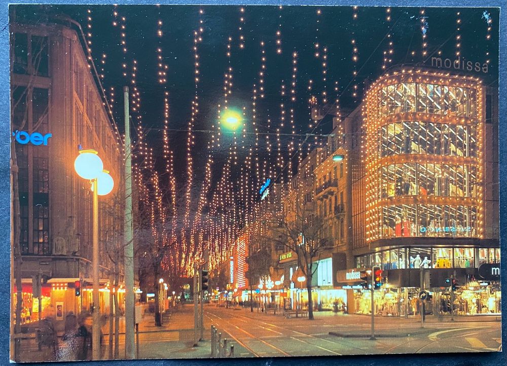 Zürich Weihnachtsbeleuchtung Bahnhofstr. Kaufen auf Ricardo