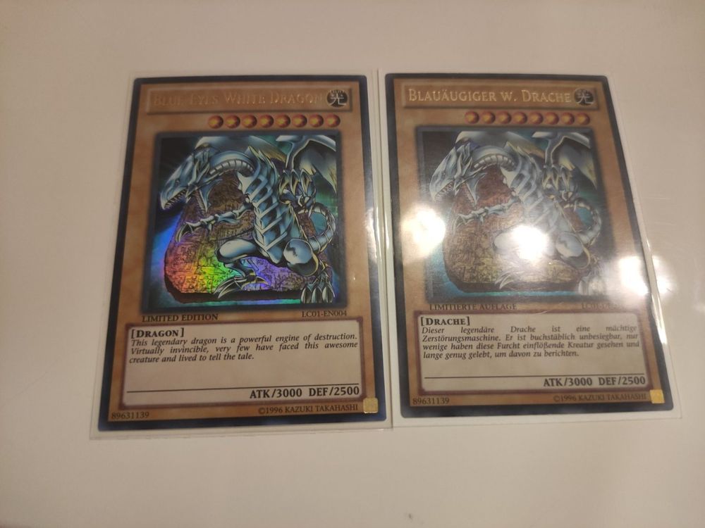 2 x Blauäugiger weisser Drache LC01 Kaufen auf Ricardo