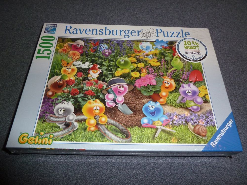 Gelini Puzzle Gartenarbeit 1500 NEU Kaufen auf Ricardo