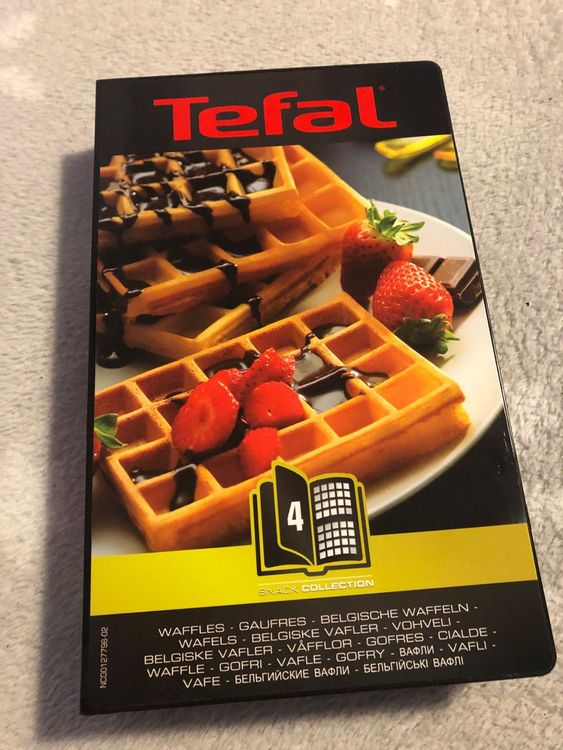 Waffle Plates Tefal Snack Collection Acheter sur Ricardo