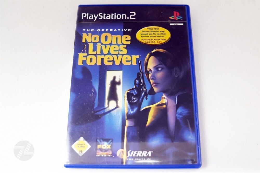 No One Lives Forever PS2 Sony Playstation Game 1