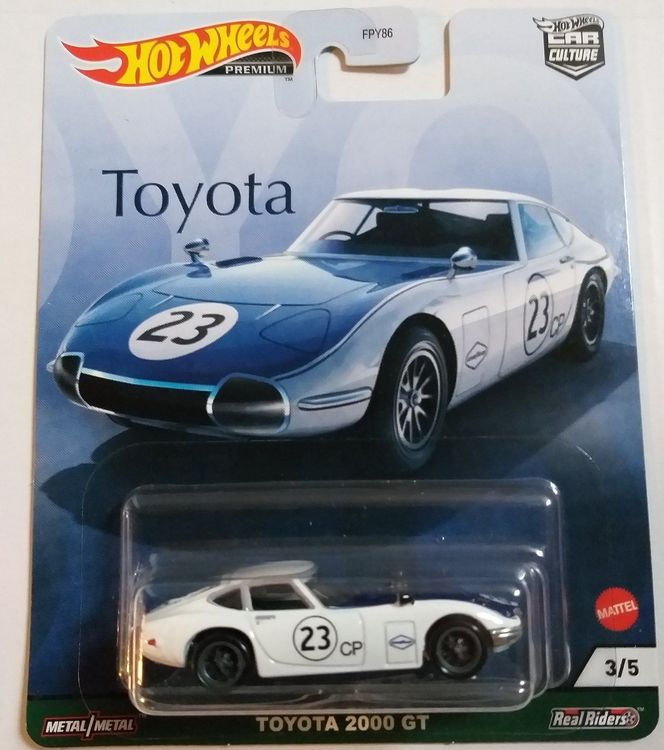 Hot wheels premium toyota
