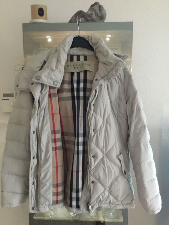 burberry wattierte daunenjacke