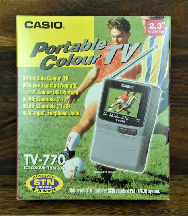 CASIO Portable Colour TV, TV 770 Kaufen auf Ricardo
