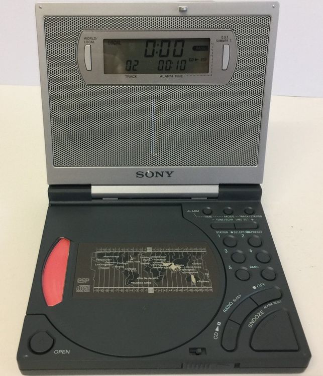 Sony ICFCD2000S 3 Band CD Clock Radio Kaufen auf Ricardo