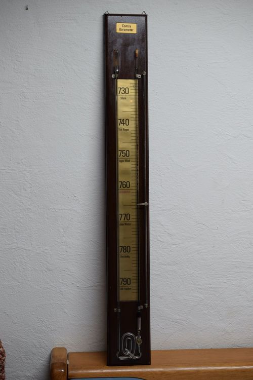 Barometer ANTIK, QuecksilberSäule, Acheter sur Ricardo