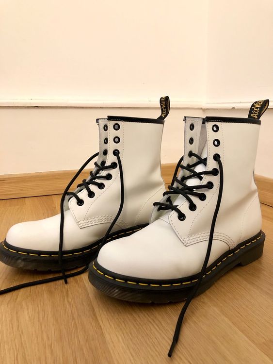 Dr martens pascal weiß Clearance