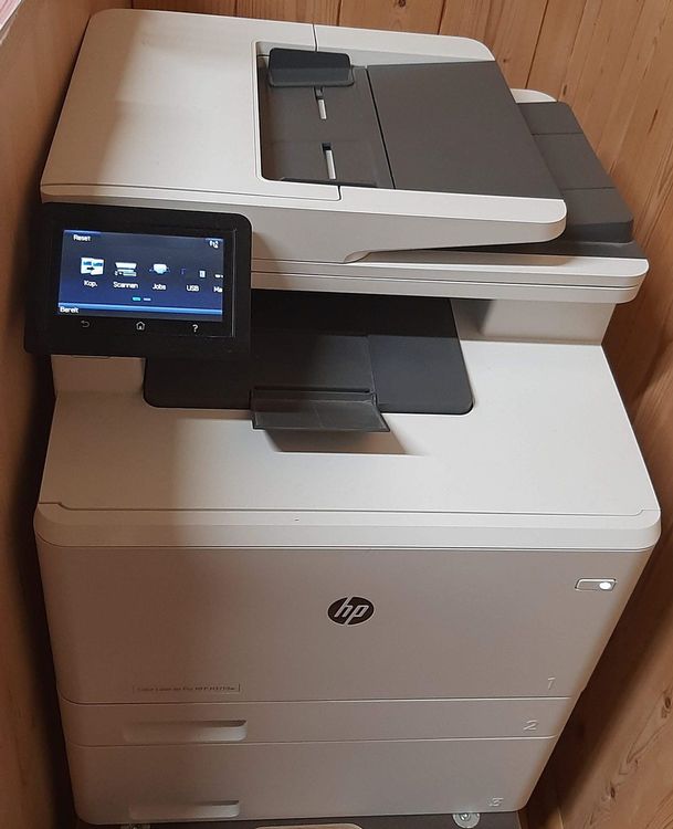 Hp color laserjet m377 mfp pro печатает черно белым