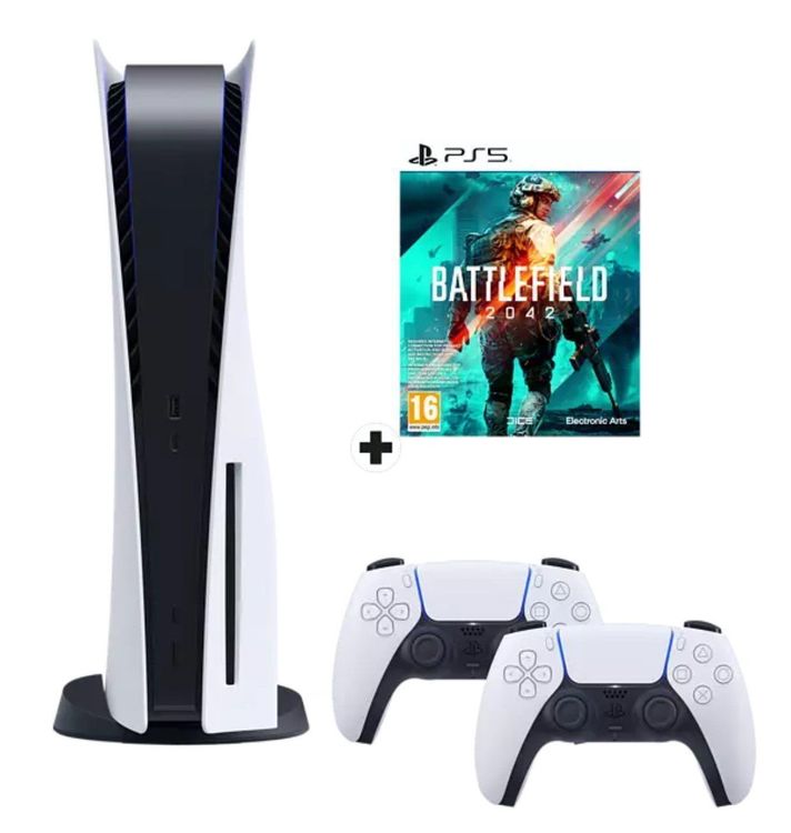 PS5 Disk,3 Controllers +Battlefield 2042 Kaufen auf Ricardo