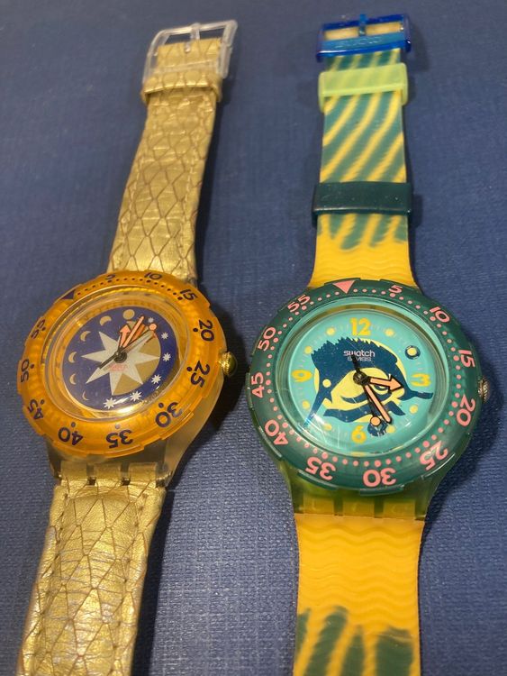 2 MONTRES SWATCH ANCIENNES | Acheter sur Ricardo