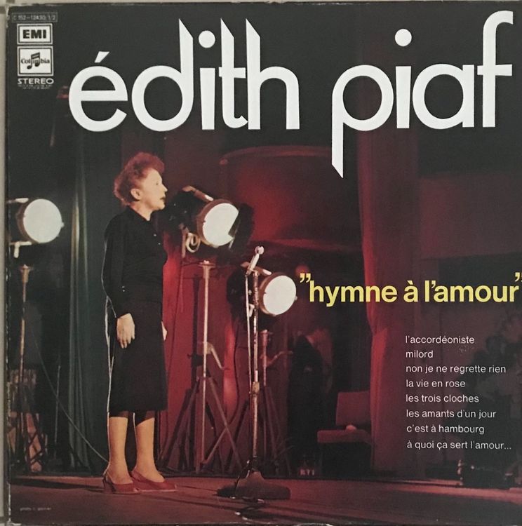 Edith Piaf Hymne À Lamour 3 Vinyles 33 Tours Kaufen Auf Ricardo