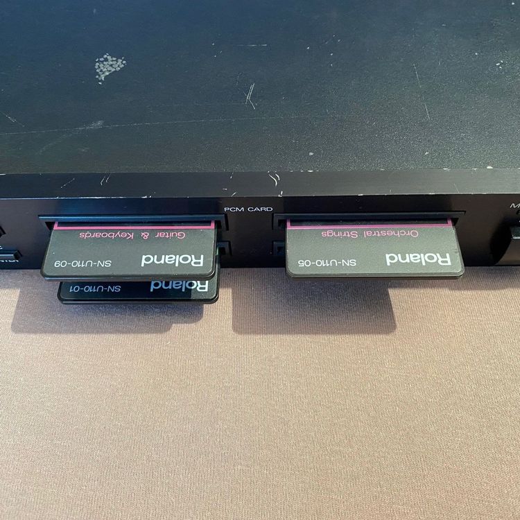 Roland U 110 Soundmodule 3 Pcm Cards Kaufen Auf Ricardo